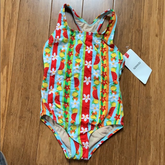 Speedo Other - NEW SPEEDO Girls Swimsuit Sz 6
